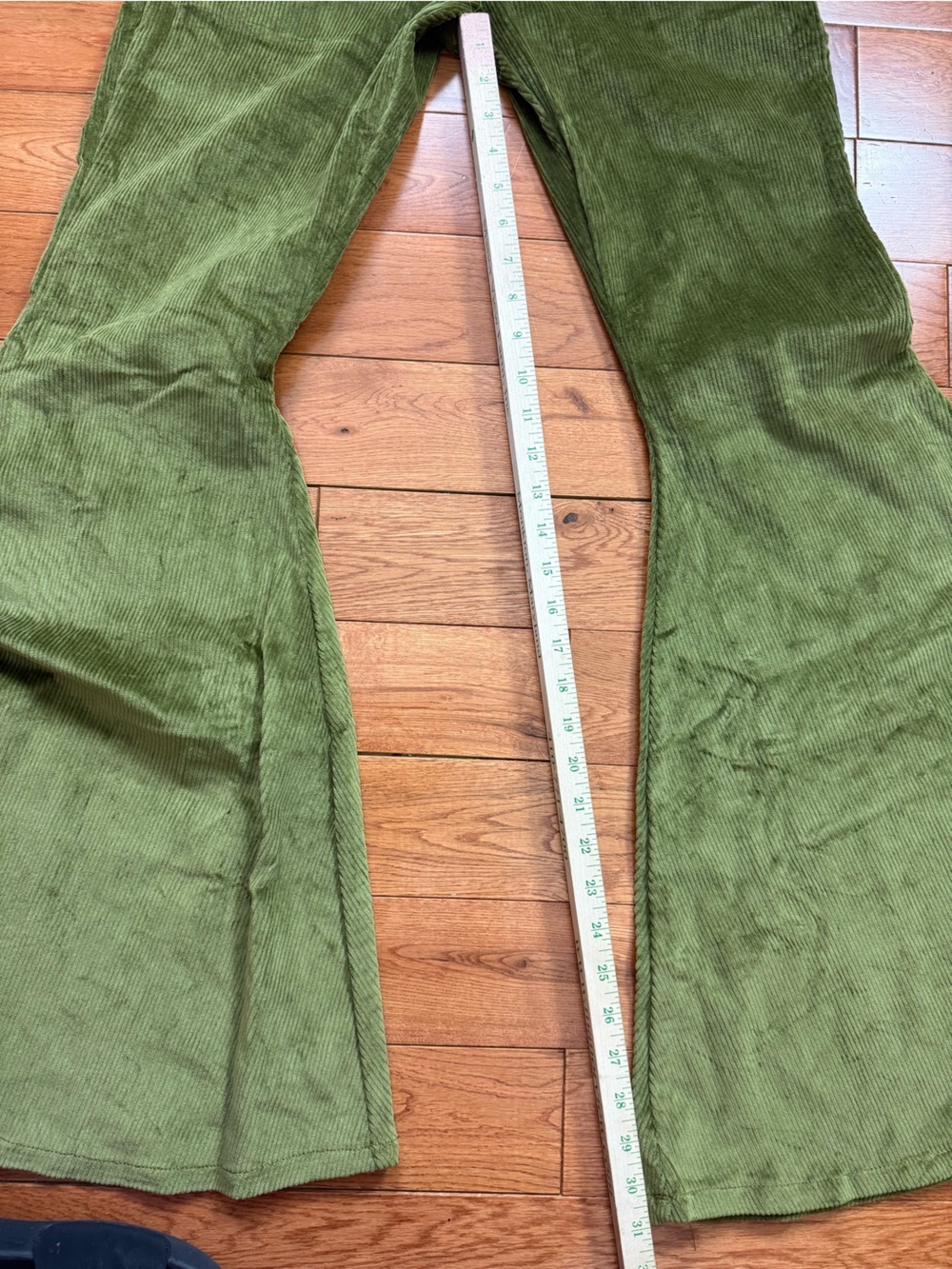 Current Mood by DollsKill Retro Style Corduroy Wide Flare Leg Pants NWT - Picture 7 of 8